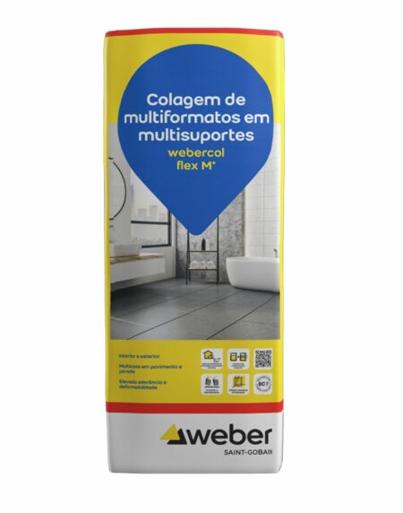 Webercol Flex M+ 25 Kg | Branco