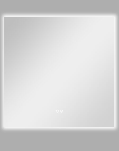 Espelho Lux 80x80 UB1012 com touch e desembaciador